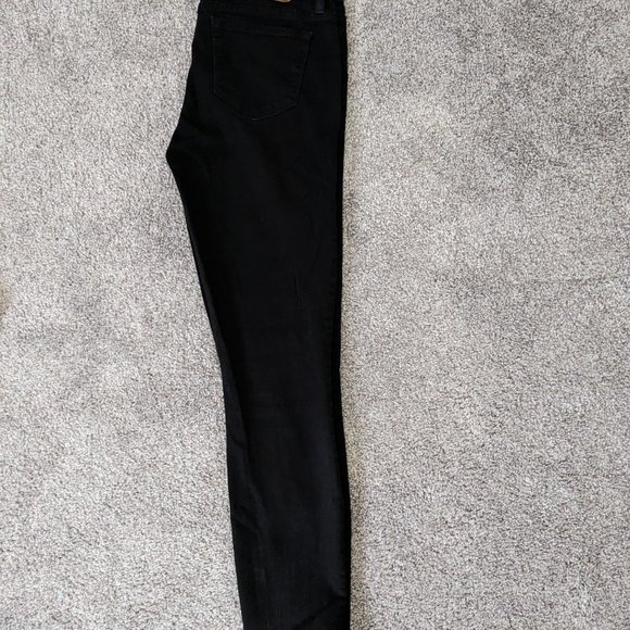 J Crew Black Toothpick Jeans Size 27 - Picture 4 of 6